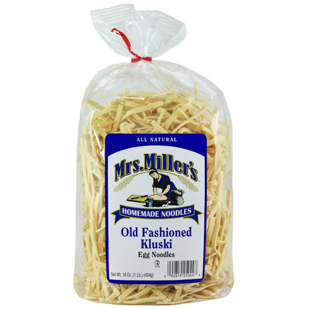 AmishTastes Mrs. Miller's Old-Fashioned, Homemade Kluski Noodles, 16 Oz. (Pack of 2)