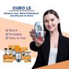 Home Blood Cholesterol Test Kit - CURO L5 Digital Meter - (10 Total Cholesterol Strips & 10 Triglycerides Test Strips and 50 Glucose Test Strips Included) view 2