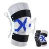 2Pcs Knee Brace Support Compression Knee Sleeve with Patella Gel Pads and Side Stabilizers for Meniscus Tear Arthritis Joint Pain Relie,Black,M view 3