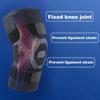 2Pcs Knee Brace Support Compression Knee Sleeve with Patella Gel Pads and Side Stabilizers for Meniscus Tear Arthritis Joint Pain Relie,Black,M view 4