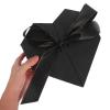 Gadpiparty Box Wrapping Heart Present Aging Party Anniversary Romantic with -shaped Paper Wedding Valentines Ribbon Bridal Shaped Holder Valentine Birthday for Lid view 4