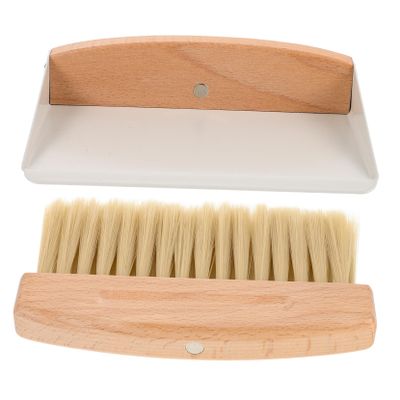 SHERCHPRY 1set Mini Dustpan and Brush Compact Cleaning Kit for Desk Home and Pet Areas Lightweight and Broom for Quick Cleanup for Small Spaces and Everyday Use