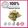 Akshit Papaya Leaves Dried, Leaf Tea, 13oz, Hojas De Papaya Secas, Natural Dried Leaves Tea, Caffeine-Free, Non GMO. Perfect For Leaf Extract view 2