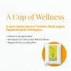 300 Turmeric Tea Bags, Natural Turmeric Black Pepper Tea Blend, Te de Curcuma, Herbal Tea, Sugar Free, Caffeine Free, Vegan. by Akshit view 3