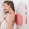 5 PCS Silicone Bath Massage Pad, Back Scrubber for Shower, Body Scrubber Mat with Suction Cup for Bathroom Walls, Foot Scrubber Mat to Remove Dead Skin, Easy Feet Cleaning Brush view 2