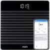 Vitafit Anti-Slip Smart Digital Bathroom Scale for Body Weight, High Accuracy Assured by Weighing Professional Since 2001, BMI with App,Black view 1