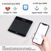 Vitafit Anti-Slip Smart Digital Bathroom Scale for Body Weight, High Accuracy Assured by Weighing Professional Since 2001, BMI with App,Black view 3