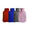 1PCS 2000ml Hot Water Bottle Knitted Cover,Red Cover view 4