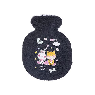 1PCS Lovely Cartoon Hand Po Mini Hot Water Bottles Portable Hand Warmer Pocket Hand Feet Hot Water Bags,G