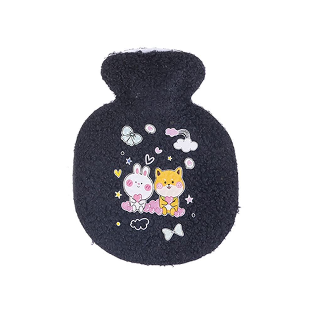 1PCS Lovely Cartoon Hand Po Mini Hot Water Bottles Portable Hand Warmer Pocket Hand Feet Hot Water Bags,G