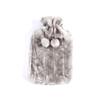 1PCS 2L Hot Water Bottle Cover Cold-Proof Heat Preservation Covers,Light Grey Cover view 1
