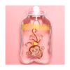 1PCS Transparent Hot Water Bottle Warm Belly Cartoon Hand Warmer Filled Mini Portable Hot Water Bags,Type 6 view 1