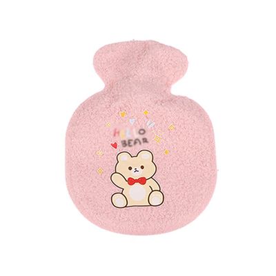 1PCS Lovely Cartoon Hand Po Mini Hot Water Bottles Portable Hand Warmer Pocket Hand Feet Hot Water Bags,E