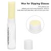 Betued Eyeglass Wax, Anti Slip Glasses Wax, Pure Beeswax, Odorless, Anti Sliding, Easy Application, 1 Count Cream, Removes Dirt & Grease, For Polishing Glasses, Steadily Fixes Sunglasses Frame view 4