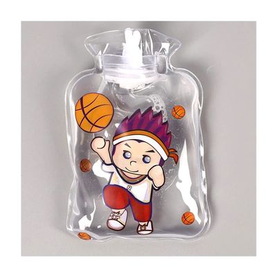 1PCS Transparent Hot Water Bottle Warm Belly Cartoon Hand Warmer Filled Mini Portable Hot Water Bags,Type 11