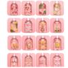 1PCS Transparent Hot Water Bottle Warm Belly Cartoon Hand Warmer Filled Mini Portable Hot Water Bags,Type 1 view 2