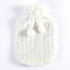 1PCS 2L Hot Water Bottle Cover Cold-Proof Heat Preservation Covers,White Cover view 1