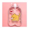 1PCS Transparent Hot Water Bottle Warm Belly Cartoon Hand Warmer Filled Mini Portable Hot Water Bags,Type 10 view 1