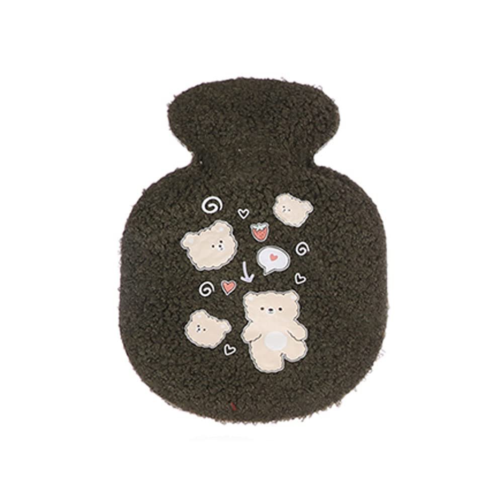 1PCS Lovely Cartoon Hand Po Mini Hot Water Bottles Portable Hand Warmer Pocket Hand Feet Hot Water Bags,D