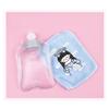 1PCS Cartoon Plush Water Injection Hot Water Bag PVC Material Portable Girl Warm Stomach Hand,Green boy view 4