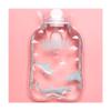 1PCS Transparent Hot Water Bottle Warm Belly Cartoon Hand Warmer Filled Mini Portable Hot Water Bags,Type 5 view 1