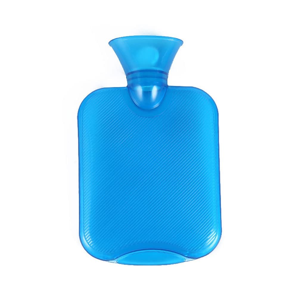 1PCS 2L Hot Water Bottle Hand Warmer,Blue Hot Water Bottle