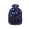 1PCS 2L Hot Water Bottle Cover Cold-Proof Heat Preservation Covers,Blue Cover view 1