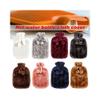 1PCS 2L Hot Water Bottle Cover Cold-Proof Heat Preservation Covers,Grey Cover view 2