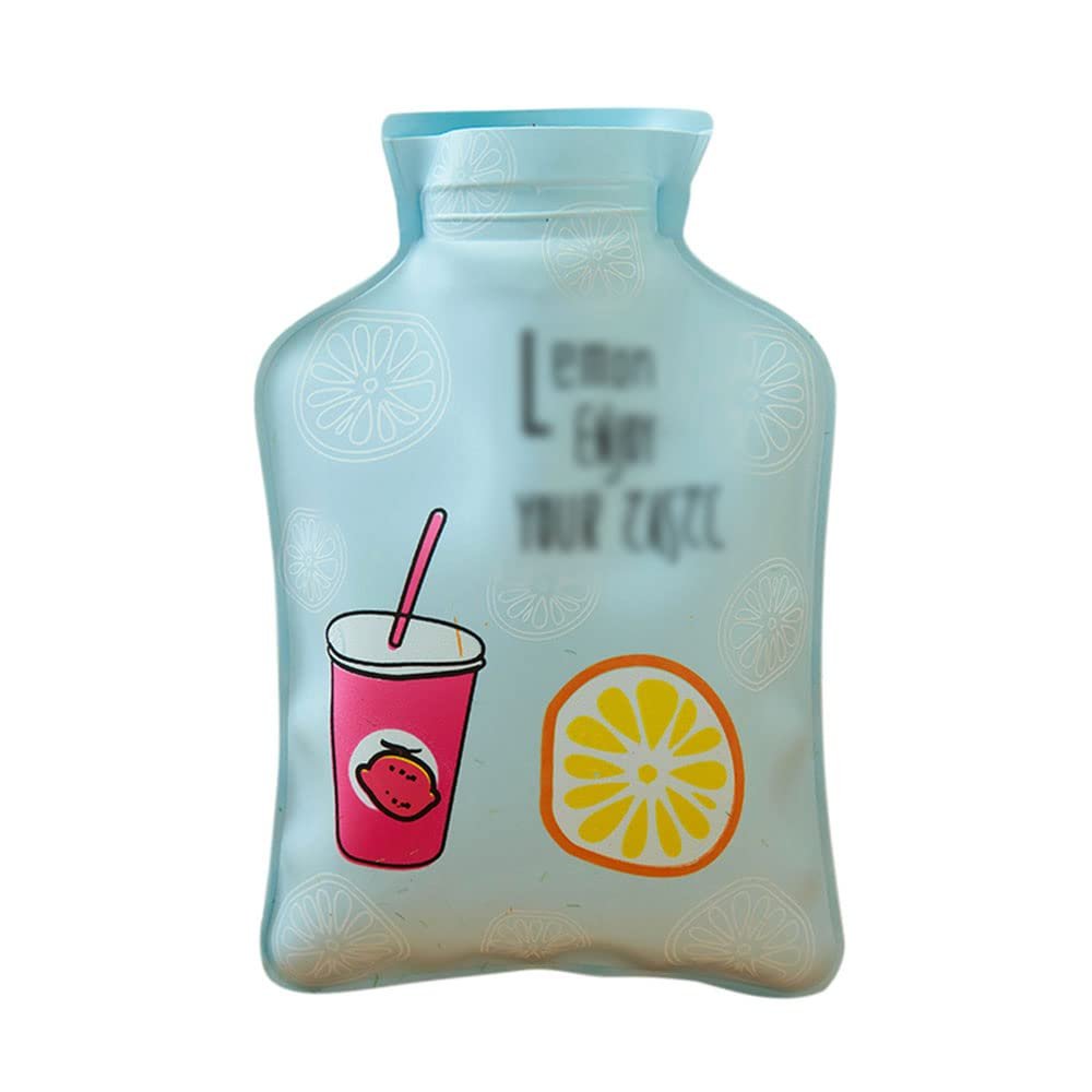 1PCS Hot Water Bottle Portable Girls Pocket Hand Feet Hot Water Bags,F