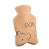 1PCS 300ML Keep Warm PVC Hot Water Bottle Bag with Knitted Cover 1912.5cm,A view 1