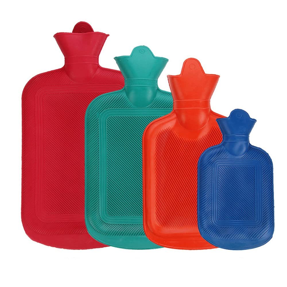 1PCS Rubber Hot Water Bag,M 900-1000ml