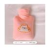 1PCS 500ml Hot Water Bag Kawaii Bear Plush Water Bottle Hand Warmer,F view 2