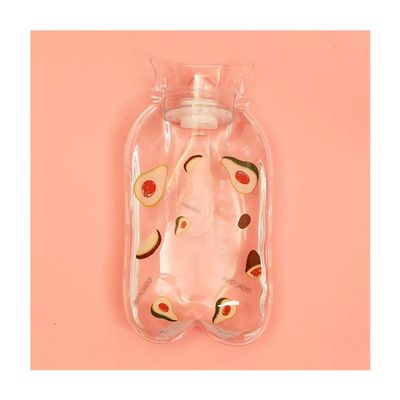1PCS Transparent Hot Water Bottle Warm Belly Cartoon Hand Warmer Filled Mini Portable Hot Water Bags,Type 16