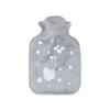 1PCS Tummy Warmers Rubber Hot Water Bag with Plush Cloth Cover,B view 1