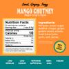 Brooklyn Delhi Mango Chutney - 9 Ounces - Made with Ripe Mangos, Golden Raisins, Fresh Ginger, Garam Masala, and Lemon Juice for a Nice Sour Note - Vegan - No Artificial Additives - Pack of 2 view 2
