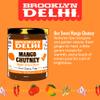 Brooklyn Delhi Mango Chutney - 9 Ounces - Made with Ripe Mangos, Golden Raisins, Fresh Ginger, Garam Masala, and Lemon Juice for a Nice Sour Note - Vegan - No Artificial Additives - Pack of 2 view 3