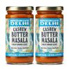 Brooklyn Delhi - Vegan Butter Chicken - Indian Simmer Sauce with Cashew Cream Tomatoes, Sweet Paprika - Mild Enough for a Kid, Flavorful for a Foodie - Vegan, Nothing Artificial - 12oz view 1