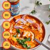 Brooklyn Delhi - Vegan Butter Chicken - Indian Simmer Sauce with Cashew Cream Tomatoes, Sweet Paprika - Mild Enough for a Kid, Flavorful for a Foodie - Vegan, Nothing Artificial - 12oz view 4