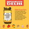 Brooklyn Delhi Golden Coconut Curry - Indian Simmer Sauce with Turmeric, Ginger, Lemon, & Coriander - 12 Ounces - Mild Enough for a kid, Flavorful Enough for a Foodie - Vegan - No Artificial Additives - Pack of 2 view 4