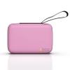 AGOZ Portable Contact Lens Case, Travel Pouch Holster, Durable Protective Cover Holder with Wrist Strap (Purple) view 1