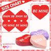 180 Piece Valentine's Day Napkins - Heart Shaped, Red Heart, Disposable for Dinner, Luncheon, Beverage, Classroom Party Supplies view 2