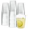 PLASTICPRO Disposable 8 oz Crystal Clear Plastic Tumblers for Party's & Weddings pack of 50 view 1