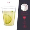 PLASTICPRO Disposable 8 oz Crystal Clear Plastic Tumblers for Party's & Weddings pack of 50 view 2