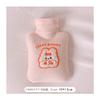 1PCS 500ml Hot Water Bag Kawaii Bear Plush Water Bottle Hand Warmer,B view 2