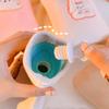1PCS 500ml Hot Water Bag Kawaii Bear Plush Water Bottle Hand Warmer,B view 4