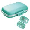 1Pack Travel Pill Organizer, 8 Compartments Portable Pill Case, Small Pill Box for Pocket Purse Portable Medicine Vitamin Container Blue view 1