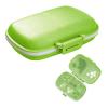 1Pack Travel Pill Organizer, 8 Compartments Portable Pill Case, Small Pill Box for Pocket Purse Portable Medicine Vitamin Container Green view 1