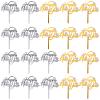 10pcs Happy Year Acrylic Cake Insert Cards Double Snowflake Dessert Picks for Festive Party Decorations Colorful Cake Toppers for Birthdays and Celebrations view 1