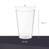 PLASTICPRO Disposable 12 oz Crystal Clear Plastic Tumblers for Party's & Weddings pack of 50 view 3