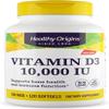 Healthy Origins Vitamin D3 10,000 IU (Non-GMO), 120 Softgels view 1